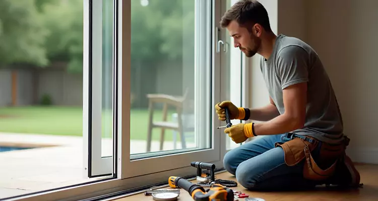 Squeaky Sliding Patio Doors in Bartow, FL