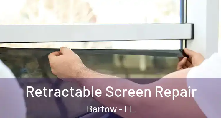 Retractable Screen Repair Bartow - FL