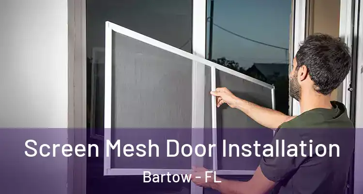 Screen Mesh Door Installation Bartow - FL